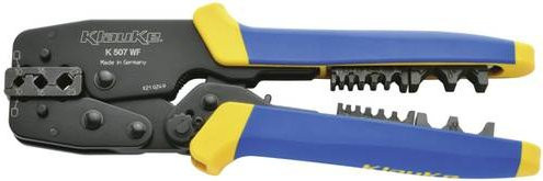 Klauke K507WF Presszange für Aderendhülsen von 0,5 bis 50 mm² in Blau - Bild 1