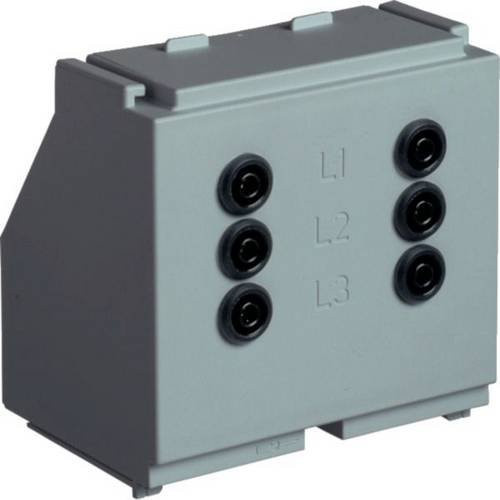 Hager LV8ZMKD Messgerätehalter in Grau - Bild 1