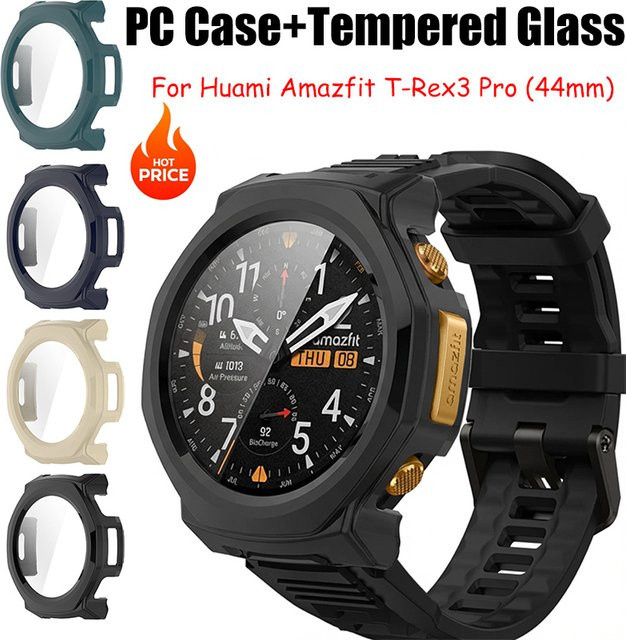 CAOWTAN Displayschutzfolie für Amazfit T-REX 3 Pro, Glas, Blau - Bild 1