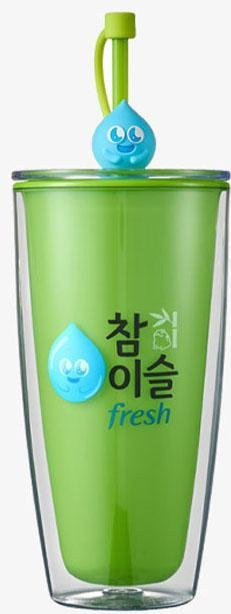 HITEJINRO Edition Doppelwandiger Isolierbecher LOCK & LOCK in Green, 720 ml - Bild 1