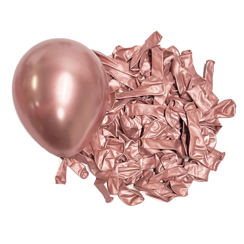 Metallic-Geburtstagsballons in Chrom-Optik für Geburtstag, Babyparty und Hochzeit, rund, verschiedene Farben - Bild 2