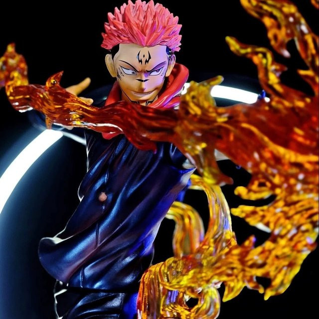 Bandai Jujutsu Kaisen Ryomen Sukuna GK Statue, Actionfigur, 20cm - Bild 1