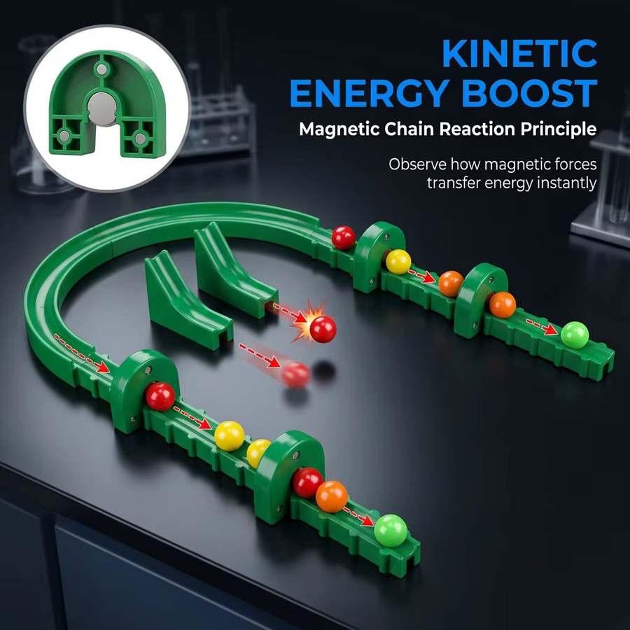 soulbao Magnetische Bausteine, Wissenschafts-Experimentier-Kit, Lernspielzeug, ab 6 Jahren - Bild 3