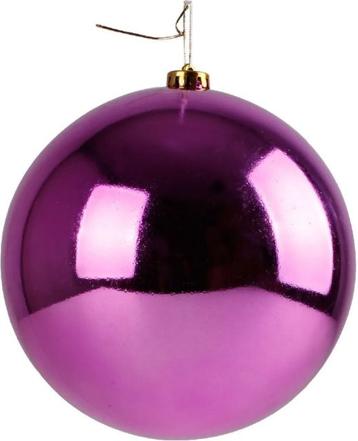 Lex Christbaumkugel Lila Glänzend Durchmesser: 30 cm - Bild 1