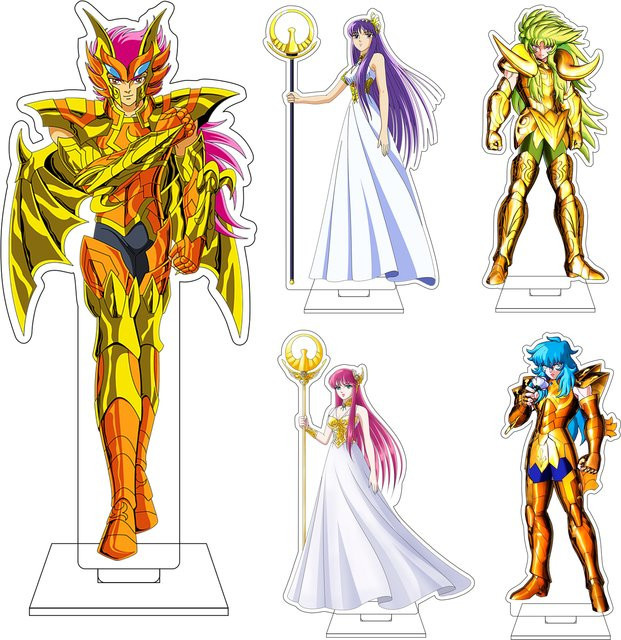 Bandai Saint Seiya Acryl-Figur Standplatte, 16cm, Einzelfigur - Bild 1