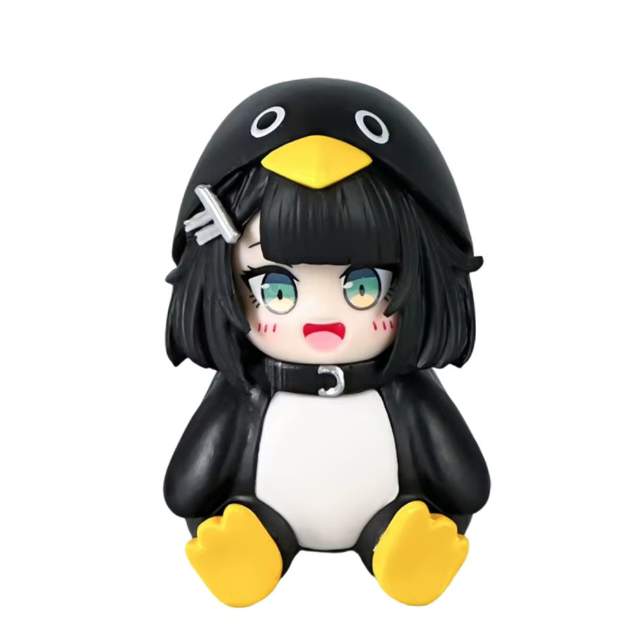 Bandai Anime Gugu Gaga Kleiner Pinguin-Verwaltungsbeamter, Modellfigur, Einzelfigur - Bild 2