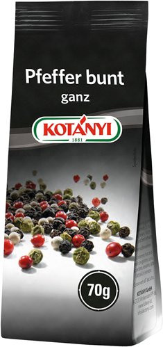 Kotanyi Pfeffer bunt ganz 70 g - Bild 1