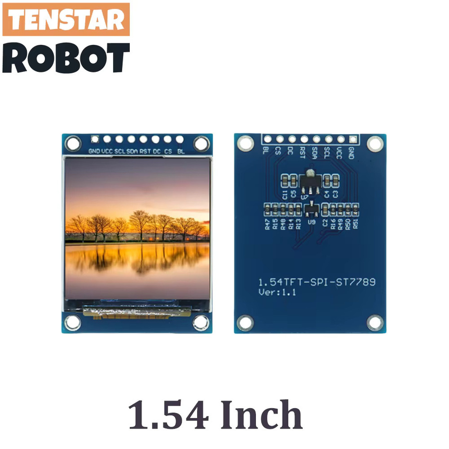 TENSTAR ROBOT HD IPS TFT-Bildschirm mit SPI-Schnittstelle und ST7789 Controller in Multicolor und Blau - Bild 3