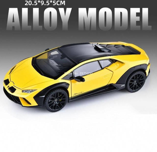 Linyi toy car Lambor Huracan Sterrato, Spielzeugautos Modelle, 1:24, mit Licht und Ton, ab 14 Jahren - Bild 1