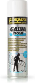 A.M.P.E.R.E. Zinkspray Galva Procat Silber superglänzend 500 ml - Bild 1