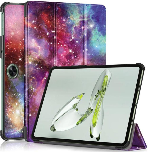 Magnetische Tablet-Hülle für OnePlus Pad Go und OPPO Pad Air 2 mit Klappständer, Multicolor - Bild 1