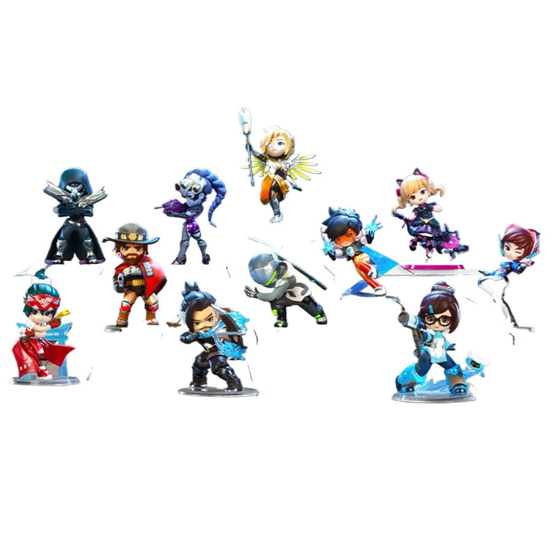 Popmart Overwatch Potg Play Of The Game Series Figur Blind Box, Einzelfigur - Bild 3