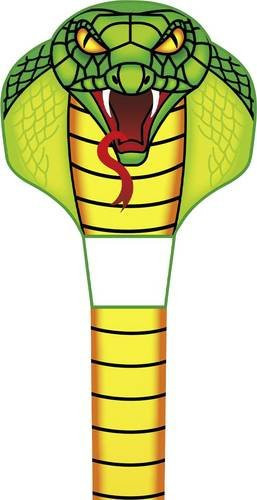 Ecoline Drachen Emerald Cobra Kite in Emerald aus Ripstop-Polyester mit 670 mm Spannweite - Bild 1