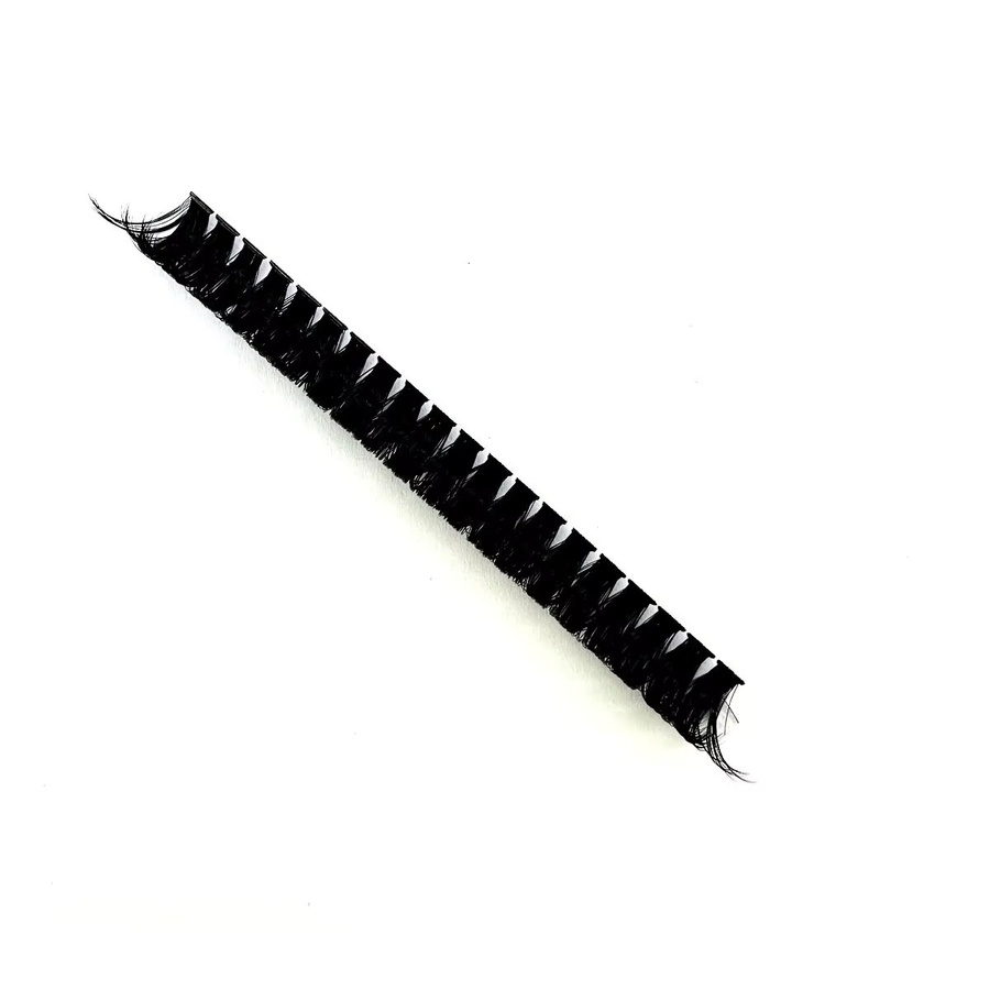 HBZGTLAD Lash Cluster Wimpern, 110D DD Curl, Black, Unisex - Bild 5