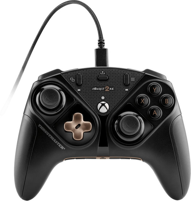 Thrustmaster eSwap X2 H.E.A.R.T. Pro Controller für PC und Xbox in Schwarz und Gold - Bild 2