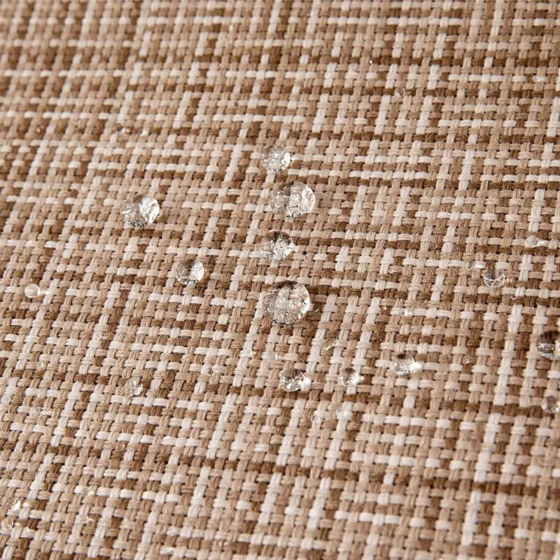 Inyahome wasserdichte Kissenbezüge für den Außenbereich im Bauernhaus-Stil, Farbe: Beige, B/T: 45 x 45 cm - Bild 2