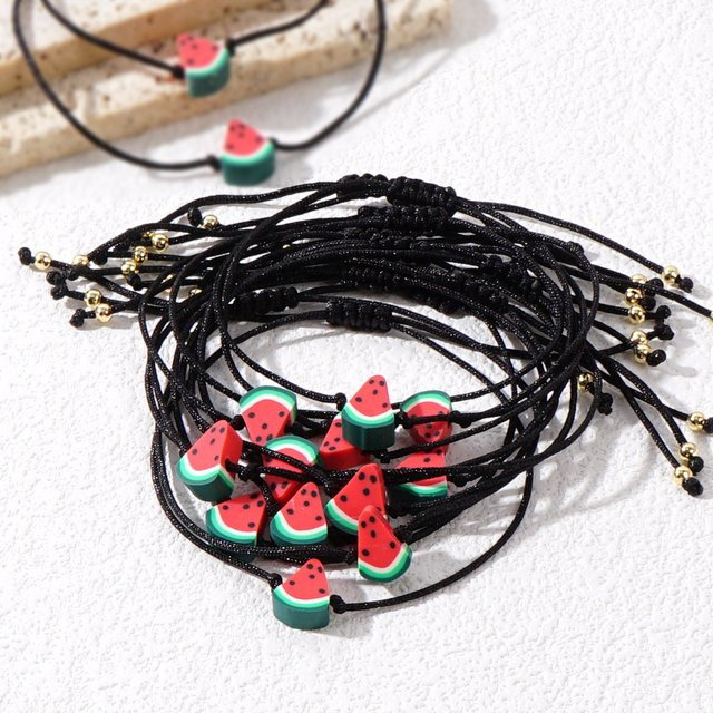 Go2Boho Armband Set, Wassermelone, Seil, Unisex - Bild 1