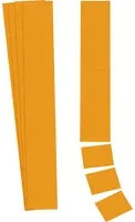 Ultradex Einsteckkarte Planrecord in Orange, Breite: 6 cm, Höhe: 3,2 cm - Bild 1