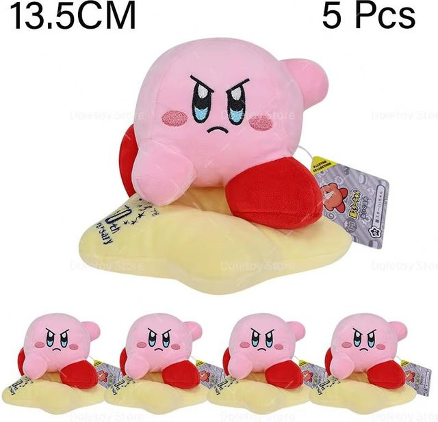 Yiran toy Kirby Plüschtier, 5-teiliges Set, ab 3 Jahren - Bild 1