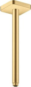 Hansgrohe Axor Softsquare Decken-Regendusche, eckig, brushed gold optic, Breite: 30 cm - Bild 1