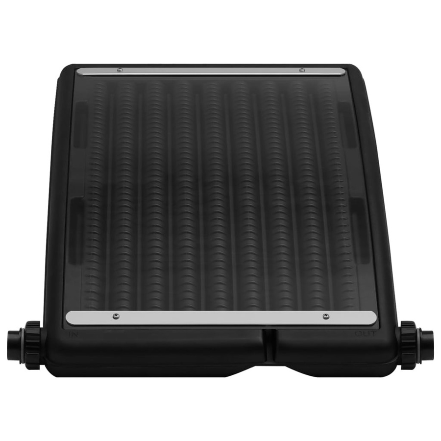 vidaXL Solar-Poolheizung Gebogene Solarpaneele 2 Stück Schwarz B/H: 72,5 x 46 cm - Bild 4