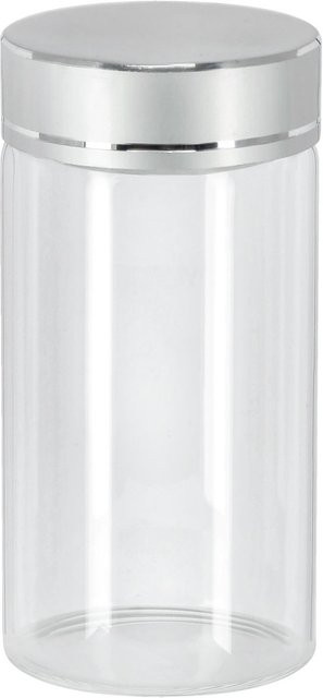 VEGA Glasbehälter Aurelia, 6er Pack, grau/transparent, 0,12 l, Durchmesser: 4,7 cm, Höhe: 9 cm - Bild 1