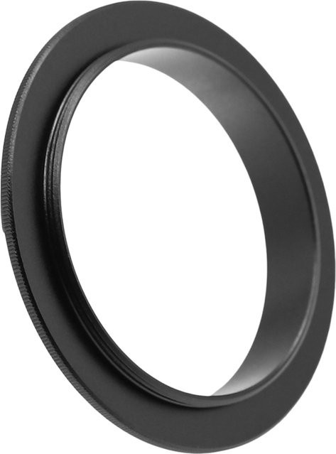 Makro-Reverse-Objektivadapterring für Leica L-Mount Kameras in Schwarz aus Aluminiumlegierung - Bild 1