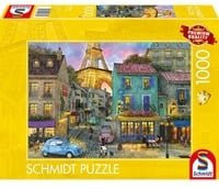 Schmidt Spiele Puzzle In den Straßen von Paris mit 1000 Teilen - Bild 1