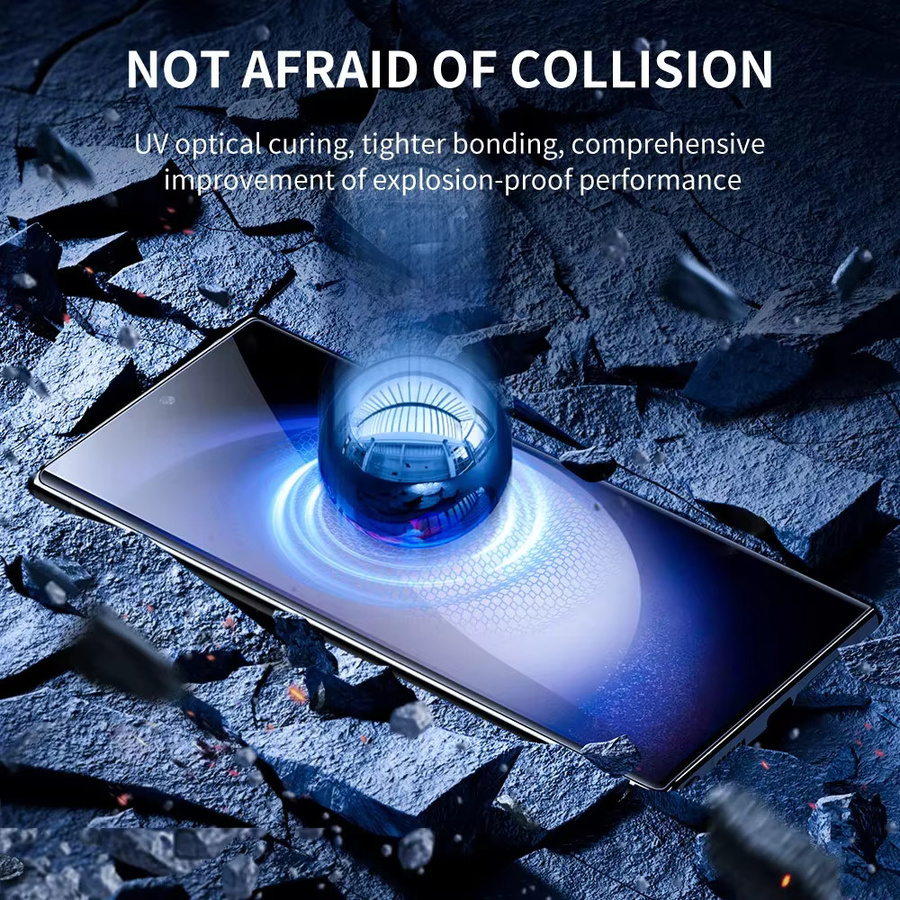 SmartDevil UV-Displayschutzfolie für Samsung S25 Ultra, S25 und S24 Ultra, transparent, Soft Film mit Anti-Fingerabdruck-Funktion - Bild 2