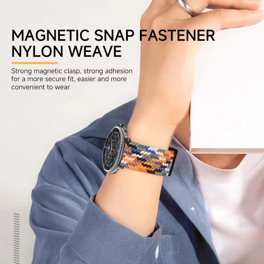 Armbandband Nylon, Solo-Loop, für Samsung Galaxy Watch 8, Unisex - Bild 5