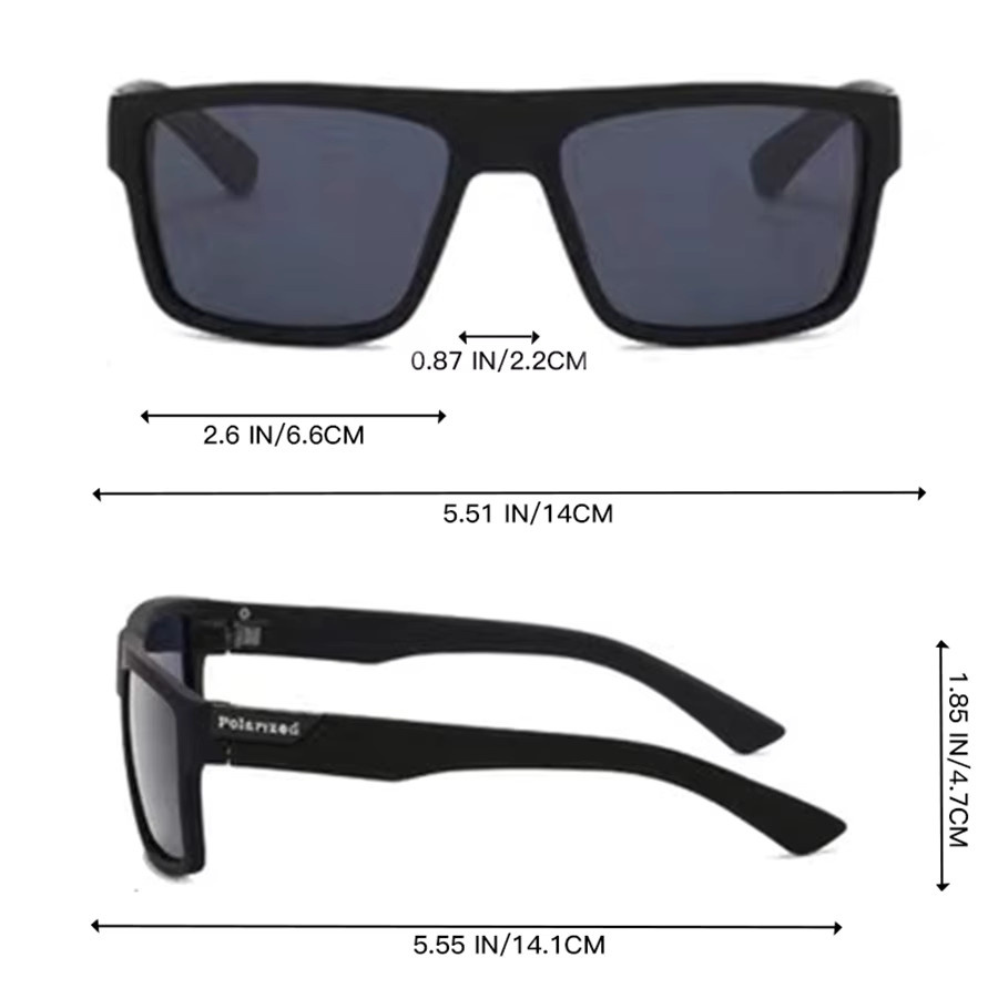 Hindfield Fahrradbrille, quadratisch, Vollrand, Kunststoff, Unisex, multicolour - Bild 2