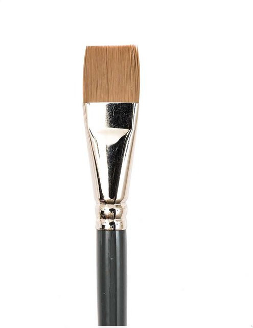 Rico Design Aquarellpinsel Art School Synthetic flach grauer Stiel Größe 8 - Bild 1