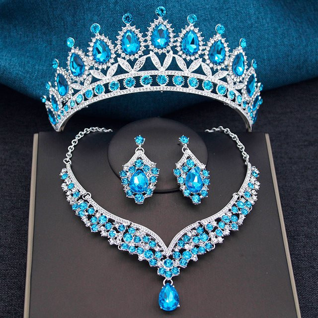 Royal Queen Diadem, Kristall, Silber, Damen - Bild 1