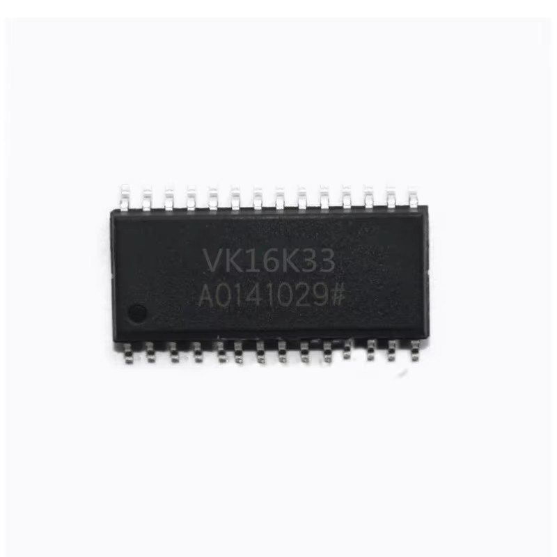 5er Set HT16K33 LED-Matrix-Treiber Breakout-Board SOP28 Schwarz von Si Tai&SH - Bild 2