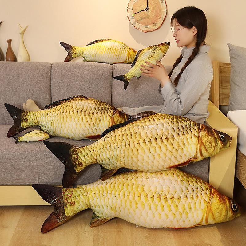 Bai Fen Bai Toys Goldfisch Plüschtier Plüschkissen 60cm - Bild 2