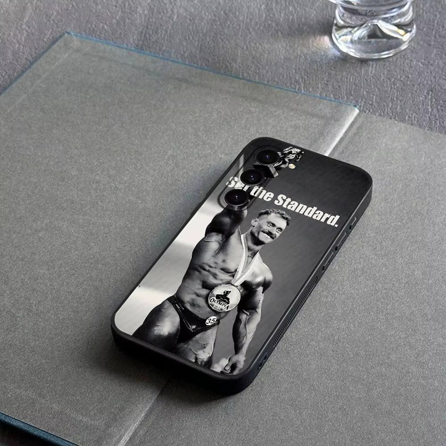 Chris Bumstead Bodybuilding Soft Cover Handyhülle für Samsung Galaxy S21 S22 S23 S24 S25 S26 Ultra FE Plus 5G A52S in Schwarz - Bild 5