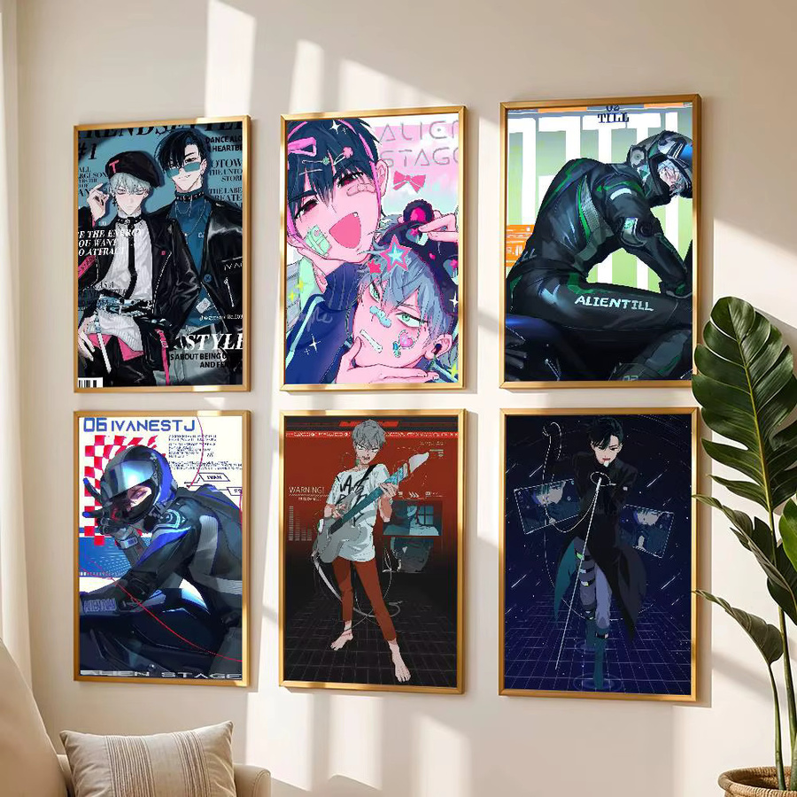 Kayou Anime Wandbild Ivan Till Poster für Wohnzimmer und Schlafzimmer als HD Wandkunst ohne Rahmen - Bild 2