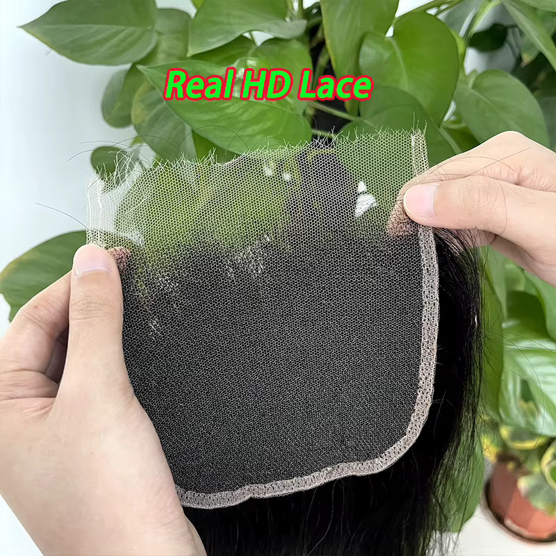 GDYLuxury HD Lace Frontal, 100% rohes menschliches Haar - Bild 5