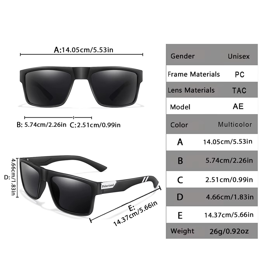 LOISRUBY Sonnenbrille, Unisex, Vollrand, Square, Multicolor, Kunststoff - Bild 2
