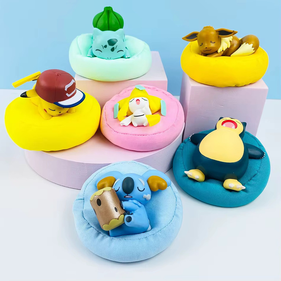 Bandai Pokémon Pikachu Schlaf-Serie, Blind Box Modellfigur, 1-12 Stück - Bild 2