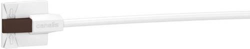 Schneider Electric KBC10DCS301 KBC Abgangsadapter 10A mit festem Phasenabgriff L3+N+PE und 0,8m Kabel für Kleinverteiler, 10 Stück, Weiß/Braun - Bild 1