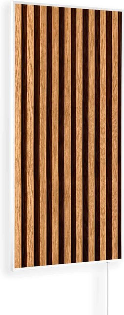 Könighaus Infrarotheizung Holzpaneel Ambient Edition Weiß 1.200 W - Bild 1