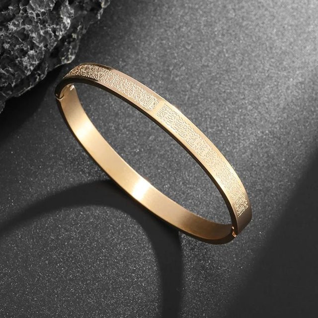 Rui Di Manschettenarmband Edelstahl, Schwarz, Unisex - Bild 1