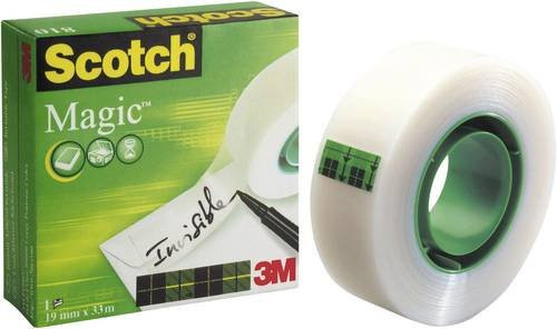 Scotch Magic Klebeband 810 Transparent Breite: 1,9 cm, Länge: 10 m - Bild 1