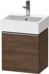 Duravit Waschtischunterschrank D-Neo in Braun, Wandhängend, 1 Tür, B/T/H: 43,4 x 32,2 x 44 cm - Bild 1
