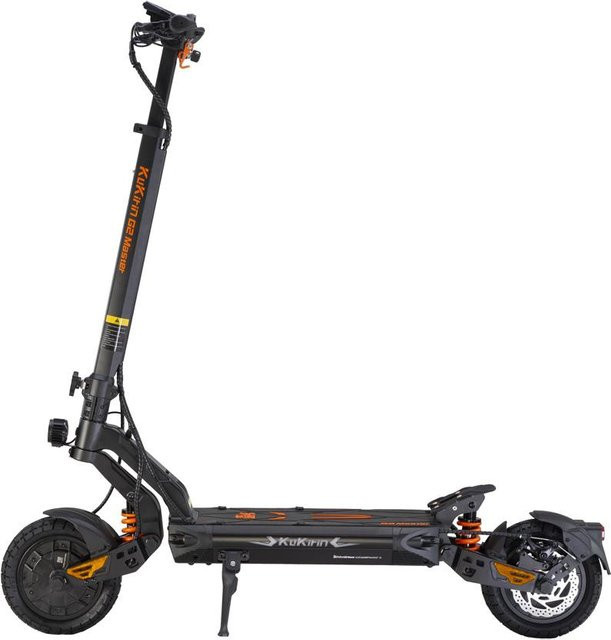 Kukirin G2 Master E-Scooter mit 2000W Dualantrieb, 52V 20.8Ah, 60 km/h Höchstgeschwindigkeit und 70 km Reichweite in Schwarz - Bild 1