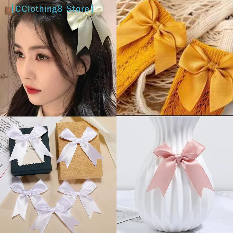 20 Stück bunte Schleifenbänder von AliS8 für Geschenkverpackungen, Hochzeiten und Bastelarbeiten, Textil, Mehrfarbig - Bild 2