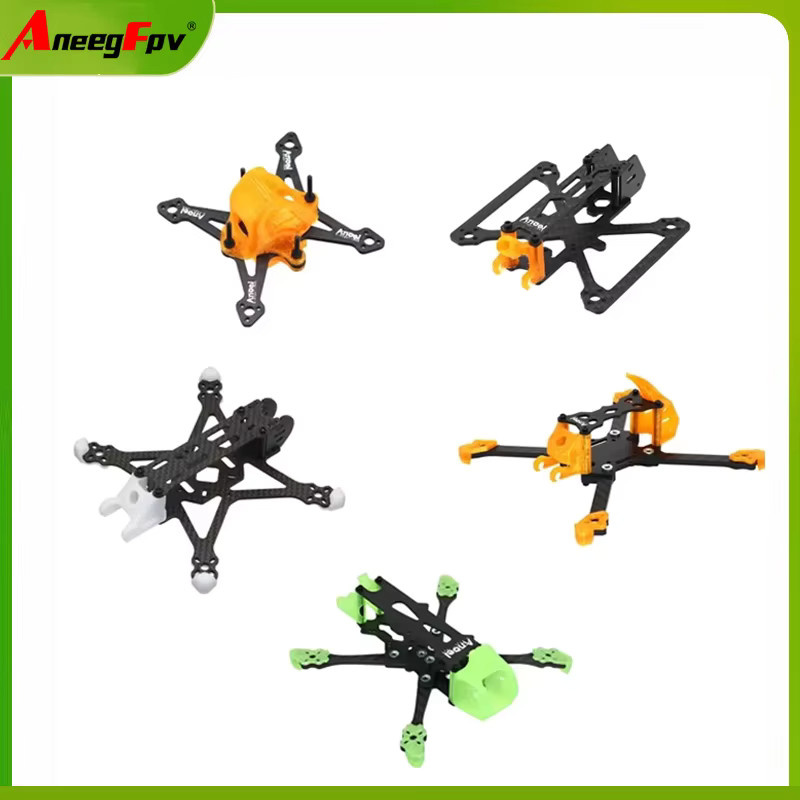 Aneegfpv Angel Freestyle Carbonfaser-Rahmenkit, RC-Teile für FPV-Bau DIY - Bild 1
