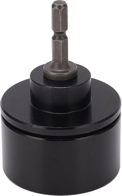 TOMTOP JMS Elektrischer Kappenverschlussmaschinenkopf aus Metall in Schwarz für Kappendurchmesser 20 mm bis 30 mm zum Anziehen und Lösen - Bild 1