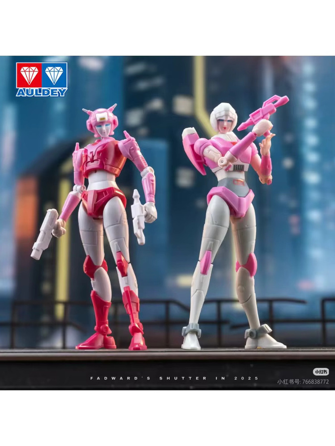 AULDEY Transformers Arcee Elita-1 Sisiter Modell, Puppe, Kunststoff - Bild 6